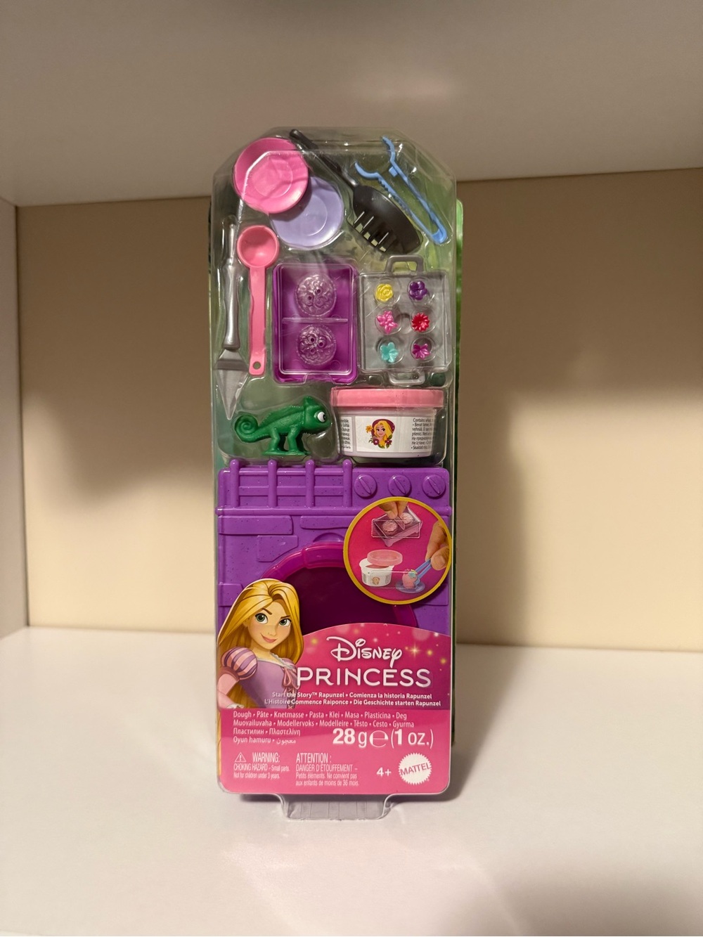 Rapunzel Disney Princess Playset Mattel & Accessories Play-Doh to Make Cakes